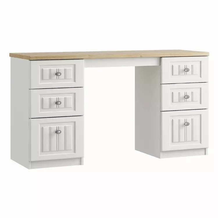 Oak corner 2024 dressing table